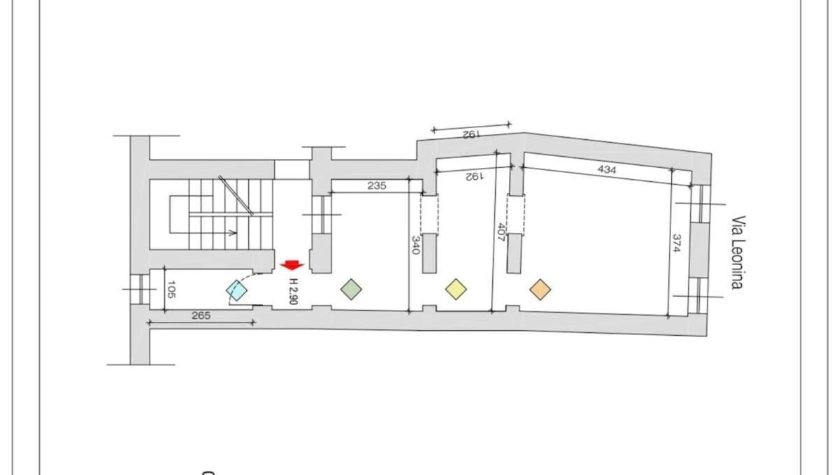 Metro Cavour 200m Coliseum Roma